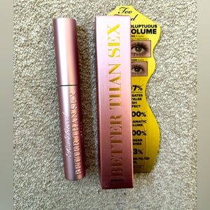 NIB Too Faced Better Than Sex Mascara